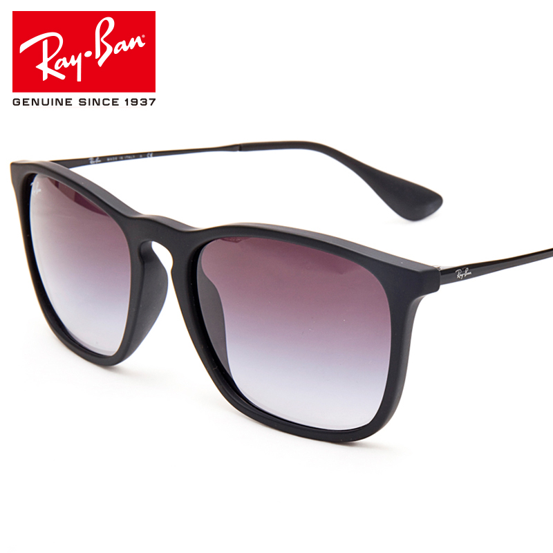 雷朋RayBan男女潮款  同款 金属板材 防紫外线太阳镜RB4187