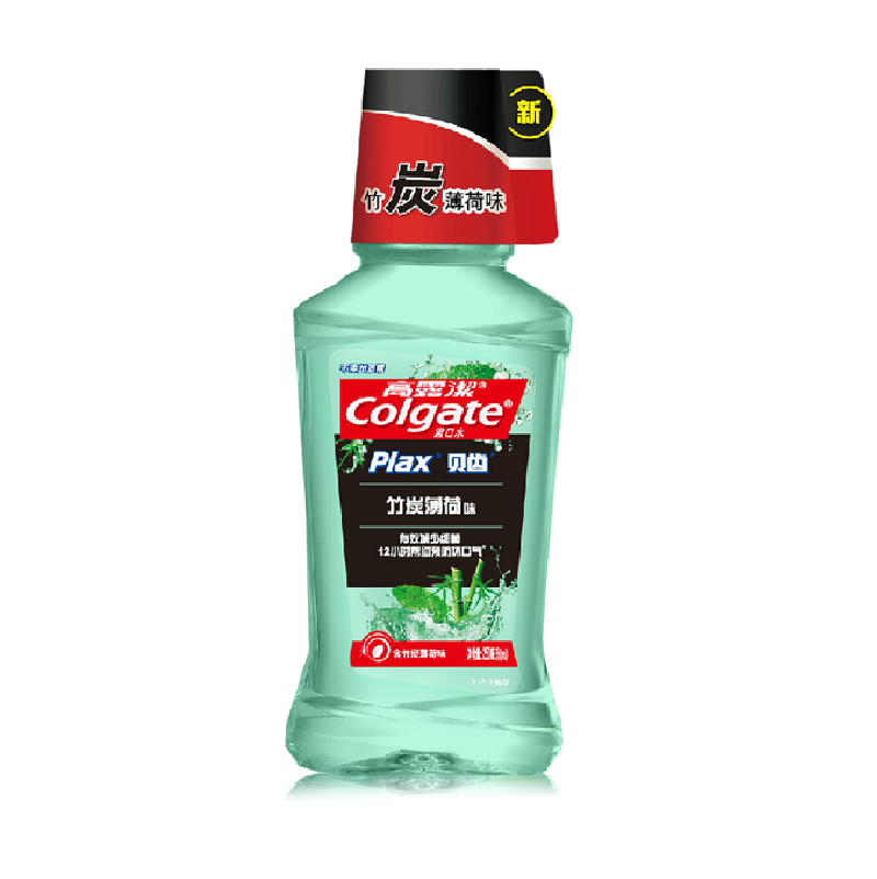 高露洁贝齿漱口水     竹炭薄荷味250ml*1瓶