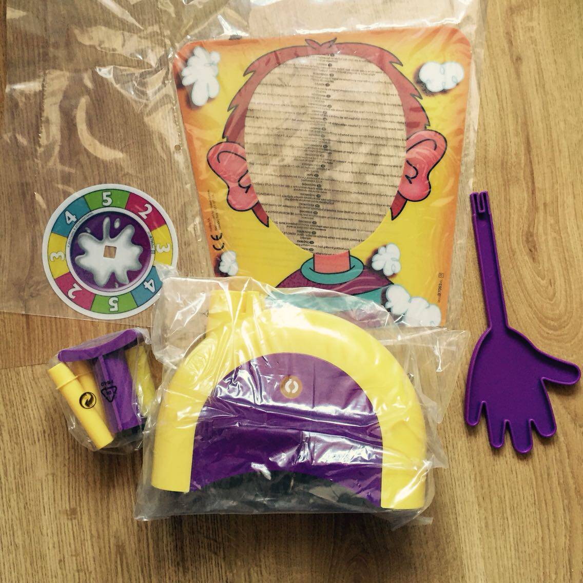 PIEFACE annual meeting family party game props RUNNINGMAN tricky creative cream slap toy