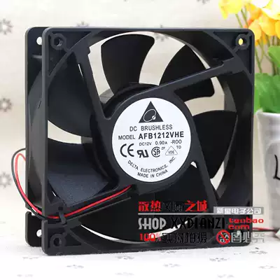 Original Delta DELTA AFB1212VHE 12038 0 9A 12CM pwm large air volume dual ball fan