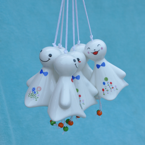 Ceramics Sunny dolls lovers Wind Suzuki Crafts Accessories Furnishing Car Accessories Hanging Accessories Decorative door Accessories Creative Gifts