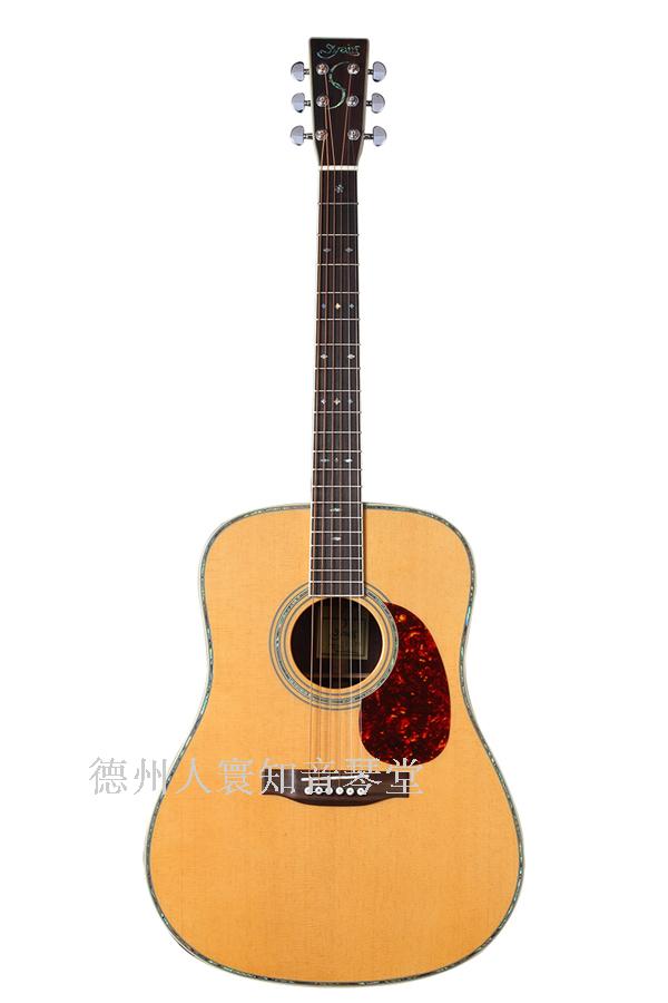 World Nameplate S Yairi Yayli YD-35 Veneer Ballad Guitar Brand New National Anti-counterfeiting