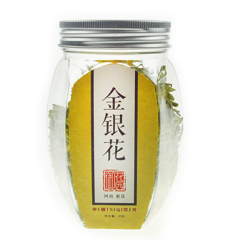 汉草品汇 金银花 30g 瓶装 精品