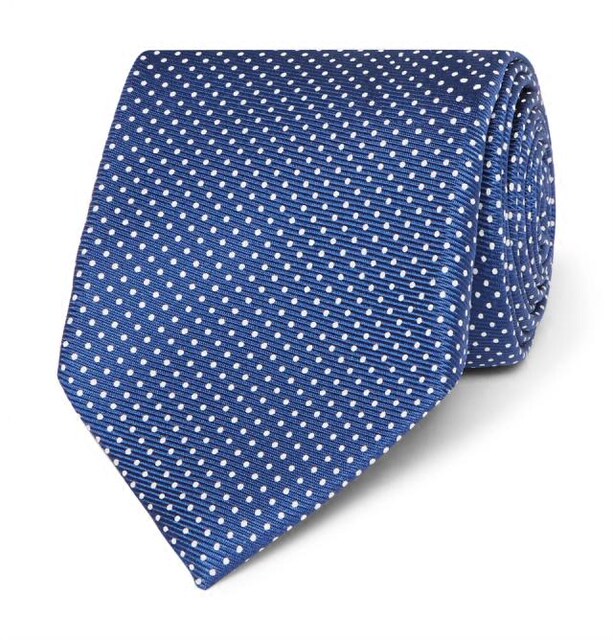 Kingsman + Drake's 8cm Needle-Point Silk Jacquard Tie New Style
