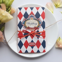 Ingléo Style Wedding Wedding Wedding Wedding Celebration Items Custom Wedding Invitations Please Post Creative Cartoon Ask Cambodia 2020 Painted Beauty