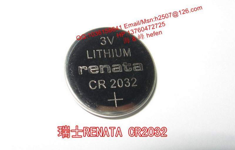 Original Swiss RENATA CR2032 high-performance button battery paperback
