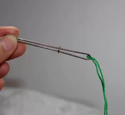 Handmade diy embroidered cloth bag rope threading elastic band clip special tool rubber band threading thread