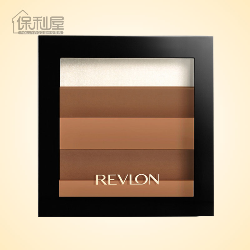 Revlon/露华浓五色提亮腮红盘 高光修容胭脂 显色好 三组可选