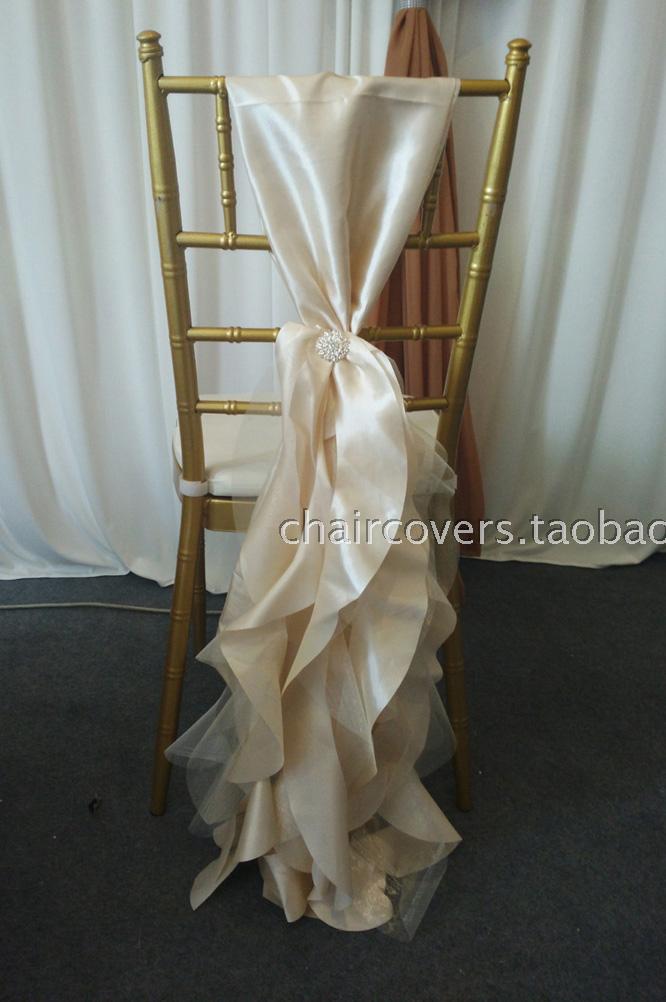 Outdoor Wedding Chair Back Decoration Bamboo Knot Chair Decoration Outdoor Wedding Bamboo Knot Chair Sleeve 10 Prices