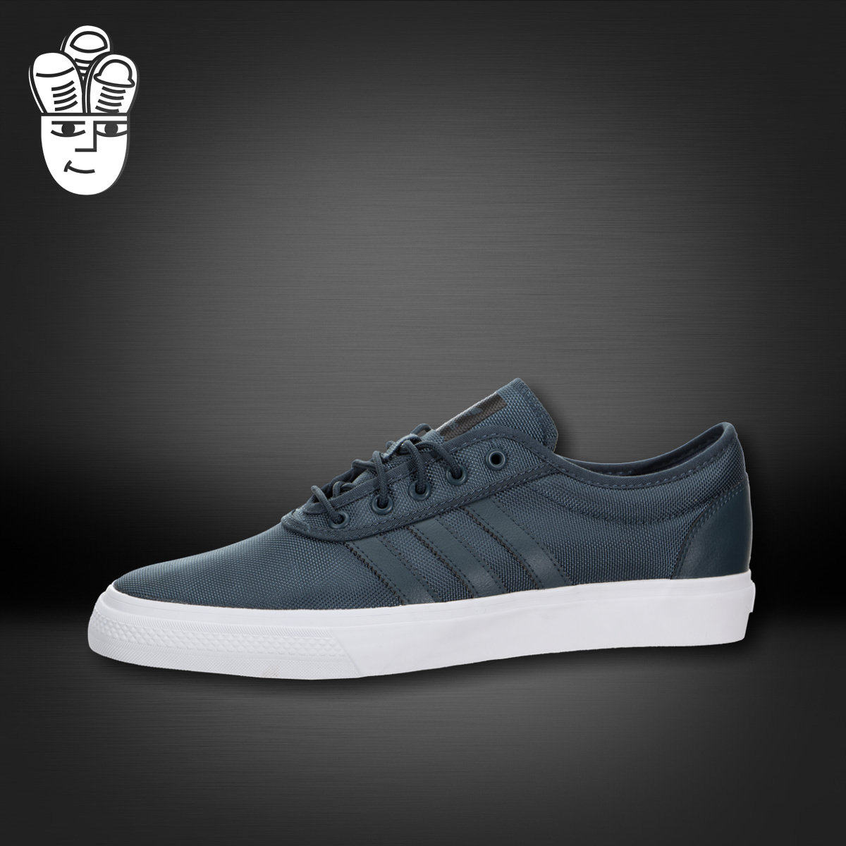 阿迪达斯 Adidas Adi Ease 三叶草板鞋 时尚男子低帮休闲鞋