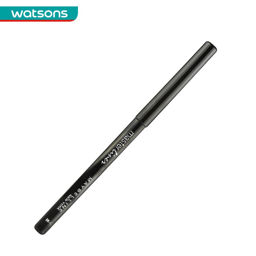 【屈臣氏】Maybelline 美宝莲轻松画柔滑自动眼线笔黑色0.35克