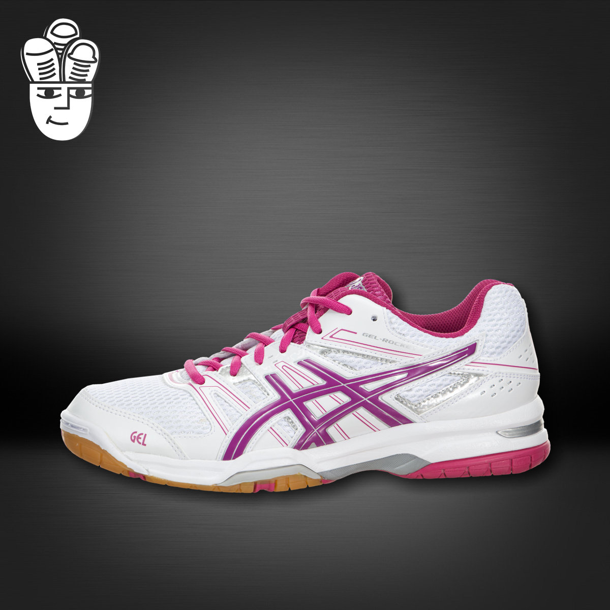 爱世克斯 Asics GEL-Rocket 7 亚瑟士女子专业排球鞋  运动休闲鞋