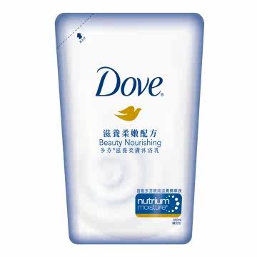 多芬 滋养柔肤沐浴乳-补充包(650ml)台湾官网直邮进口