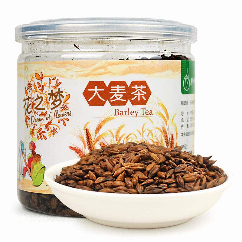 【天猫超市】狮井 茶叶花草茶五谷茶 精选优质大麦茶 180克罐装