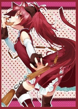Yu-Gi-Oh Anime Girl Set Magical Girl Madoka Sakura Kyoko Limited Card Sleeve Card Sleeve 8F3