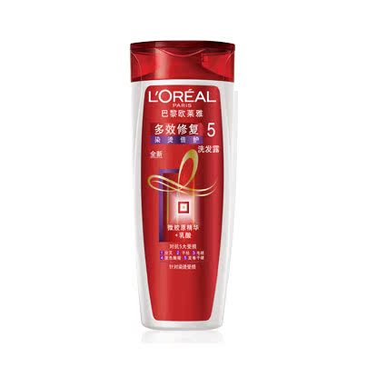 欧莱雅专柜正品  多效修复染烫倍护洗发露  染烫修复