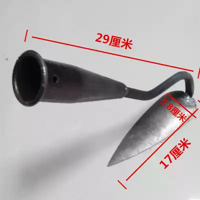 Small hook hoe Agricultural hoe Hug hoe shovel Garden gardening flower planting vegetable planting tool Household ditch ripper hoe