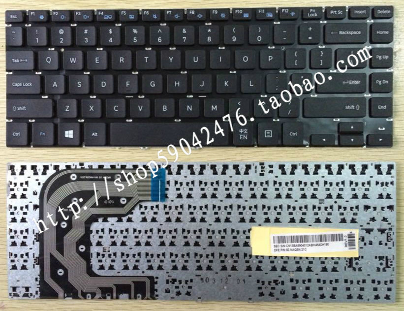 Samsung NP 370E4J -k02 k03 k03 keyboard brand new original English
