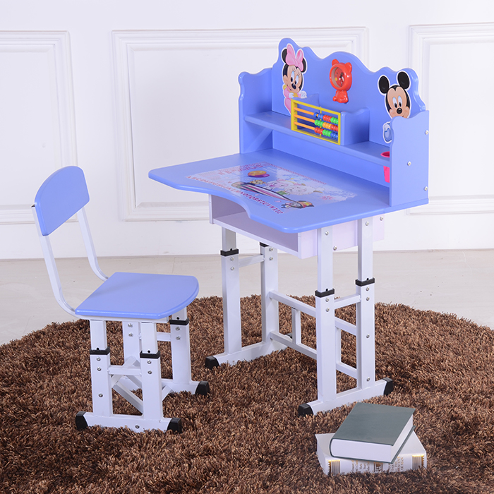 Children's desk student's desk can lift learning desk children's family desk and chair set home desk new