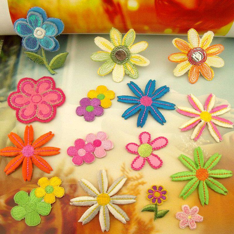 135 patch patch patch embroidery diy decorative flower decoration clothing accessories patch blossom series