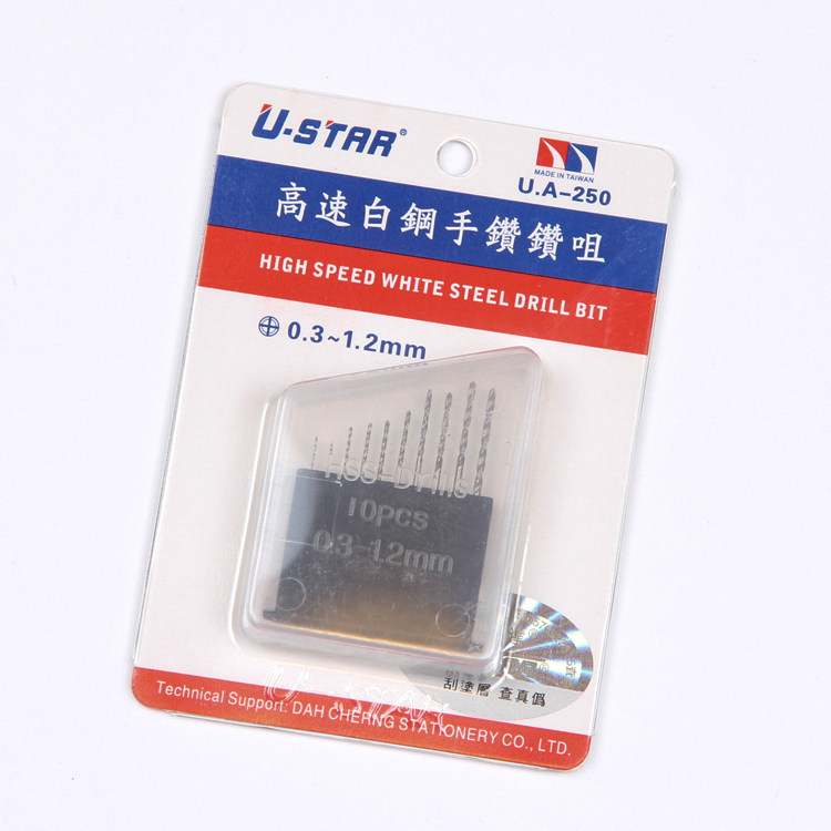 Fame Model Excellence Data Tool Accessories UA-90250 0 3-1 2mm Set Drill Bit