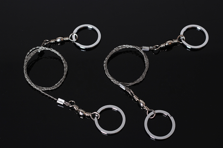 Outdoor life-saving wire wire saw universal saw wire saw survival wire saw camping equipment