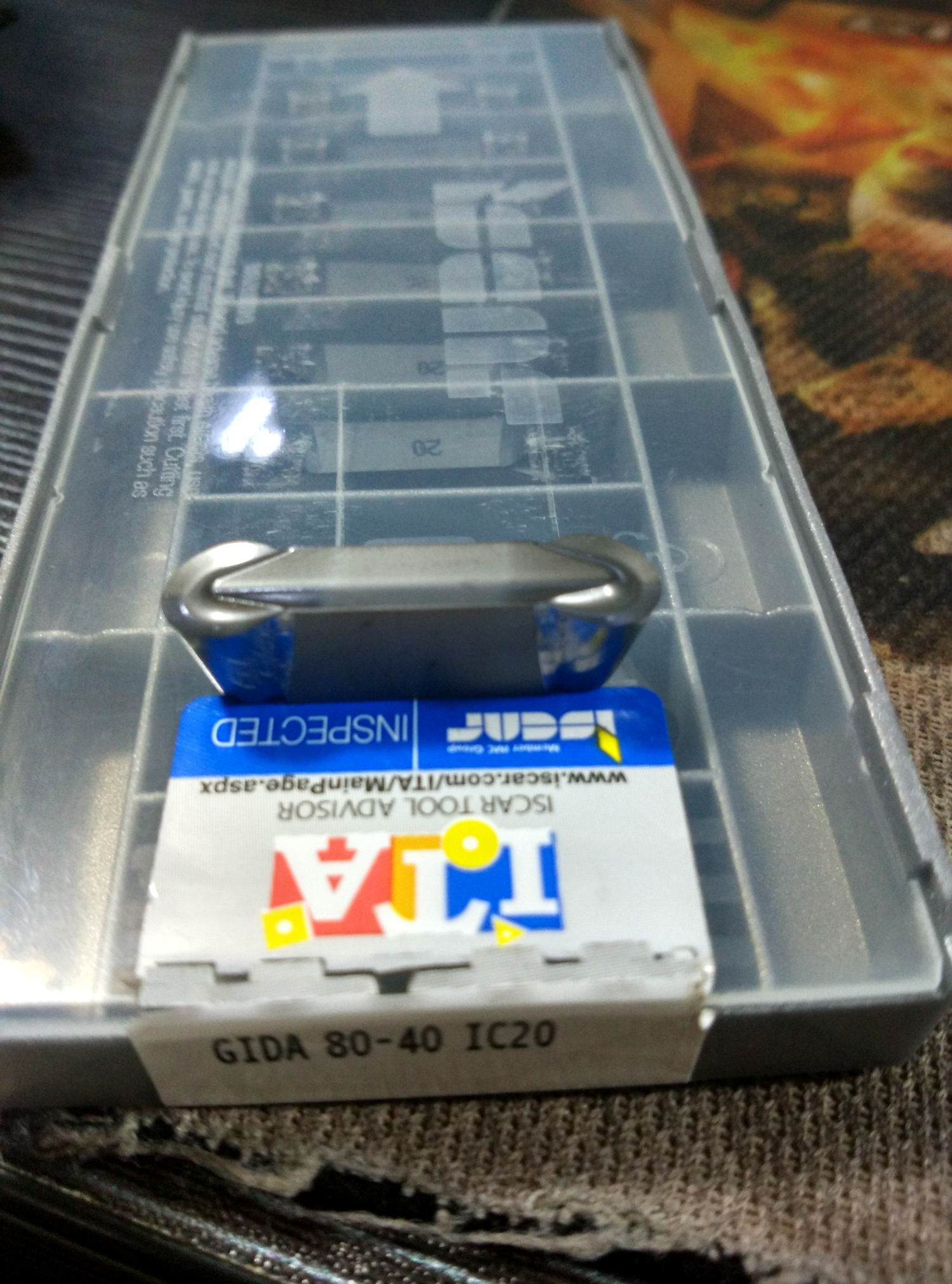 GIDA 80 - 40 IC20 ISCA blade R4 ball head blade
