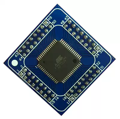ATMEGA128A core board ATMEGA128 adapter board AVR single chip adapter board