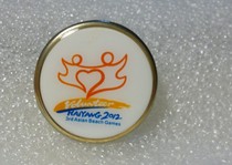 2012 Shandong Haiyang 3rd Asian Beach Games Badge Official LOGO Badge B