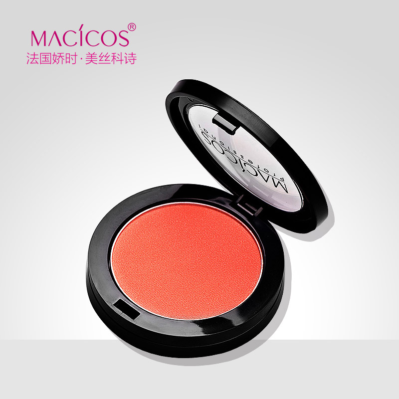 MACICOS/法国娇时绝色腮红3.5g立体修容胭脂膏 自然橘色粉嫩裸妆