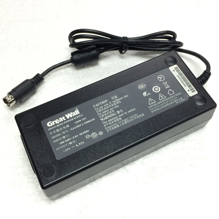 Original Great Wall 19V 6 32A power adapter GA120SC1-19006320 round four-pin