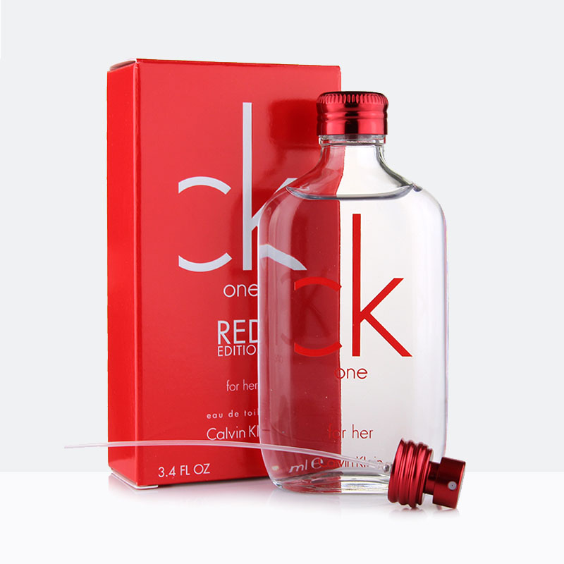 Ck/凯文克莱 Ck One Red卡莱优燃情红色限定女士淡香水100ml