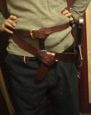 Western European Sword Belt Heavenly Kingdom Sword Belt Crusader Knight Sword Hanging