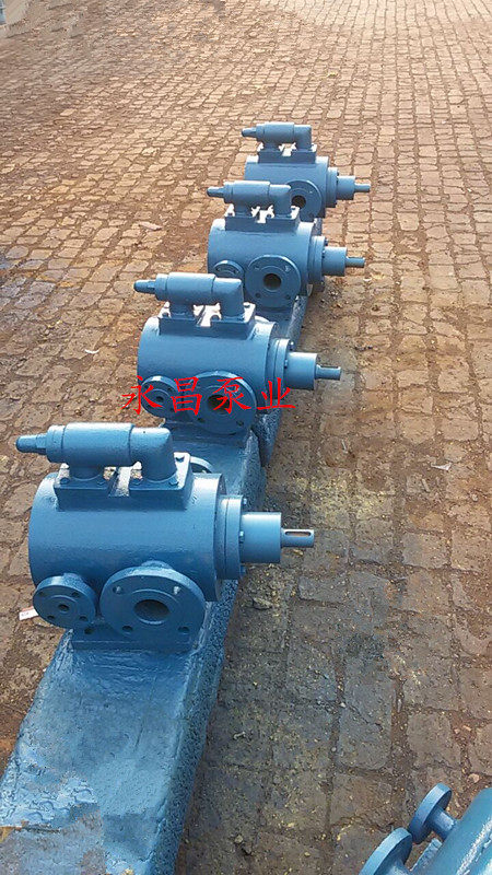 Insulated screw-lever pump insulated bitumen pump