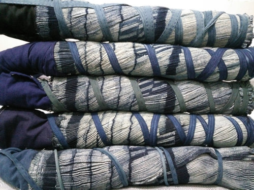 Old embroidery Old Batik skirt Handmade Batik skirt Miao skirt 01