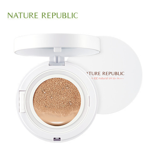 NATURE REPUBLIC/自然共和国自然裸妆CC霜气垫BB霜遮瑕保湿强