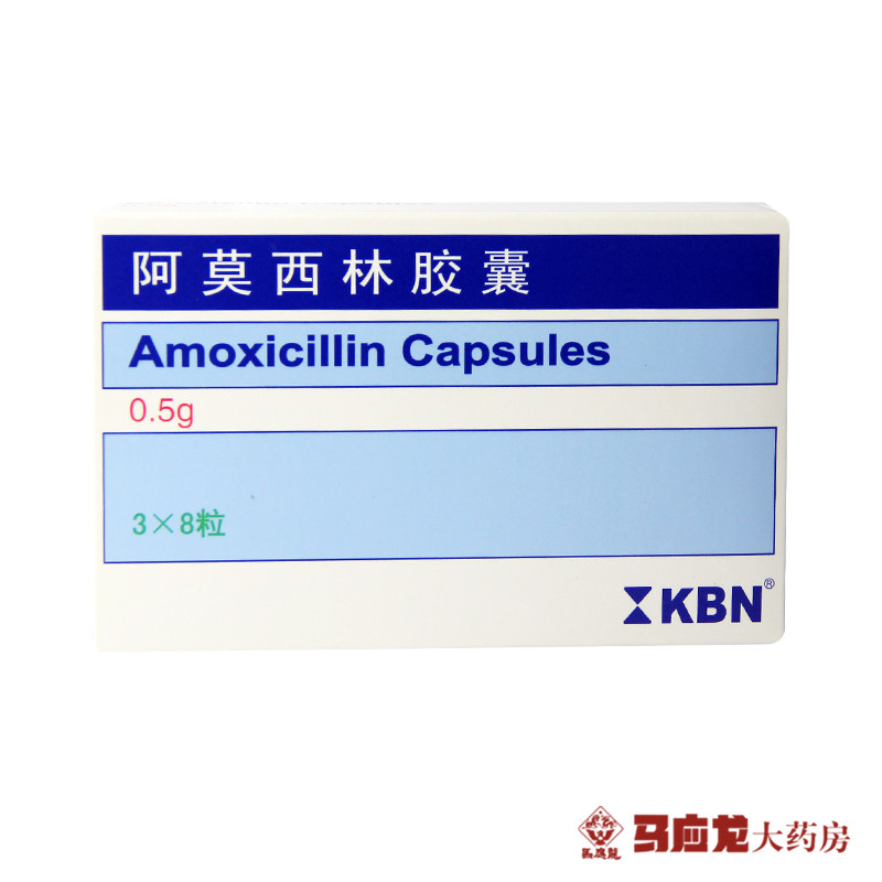KBN 阿莫西林胶囊 0.5g*24粒/盒