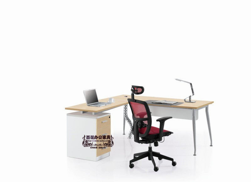 Desk for fashion office furniture desk simple modern boss table manager desk steel frame desk