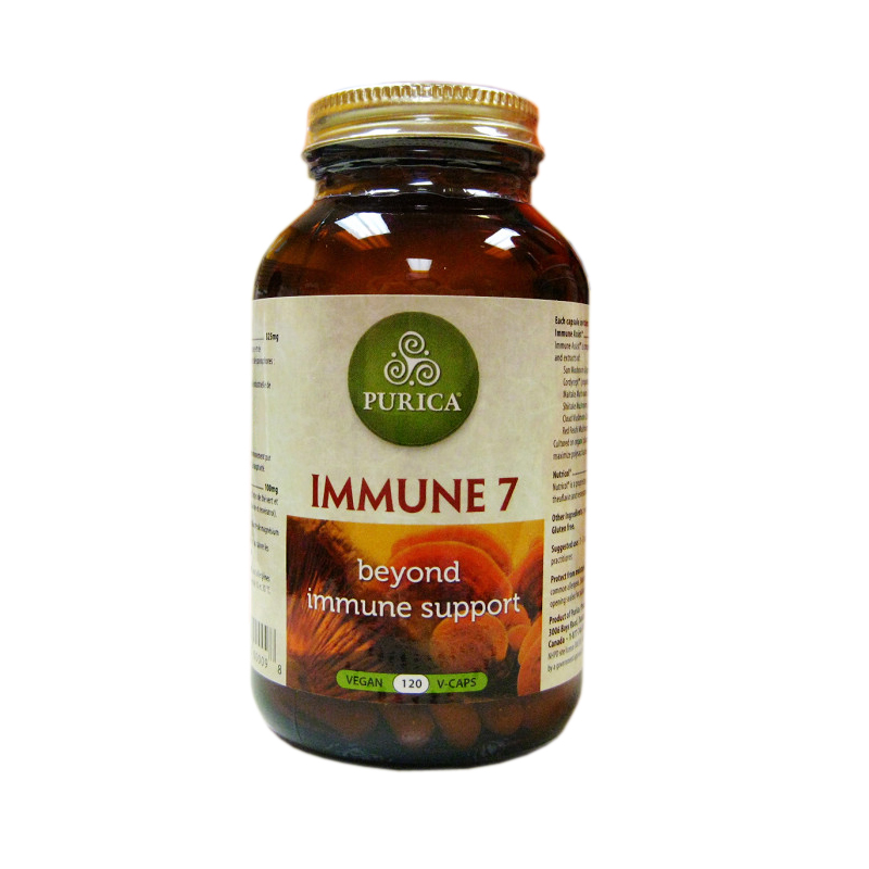 加拿大原装Purica immune 7 天然蘑菇菌冬虫夏草纳米粒子120粒