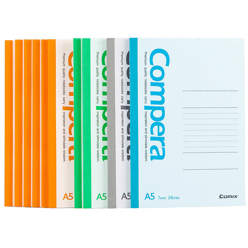 Qi Xin wireless binding book A5 notebook 30 50 40 60 80-page notepad Horizontal grid soft paper notebook B5 notebook