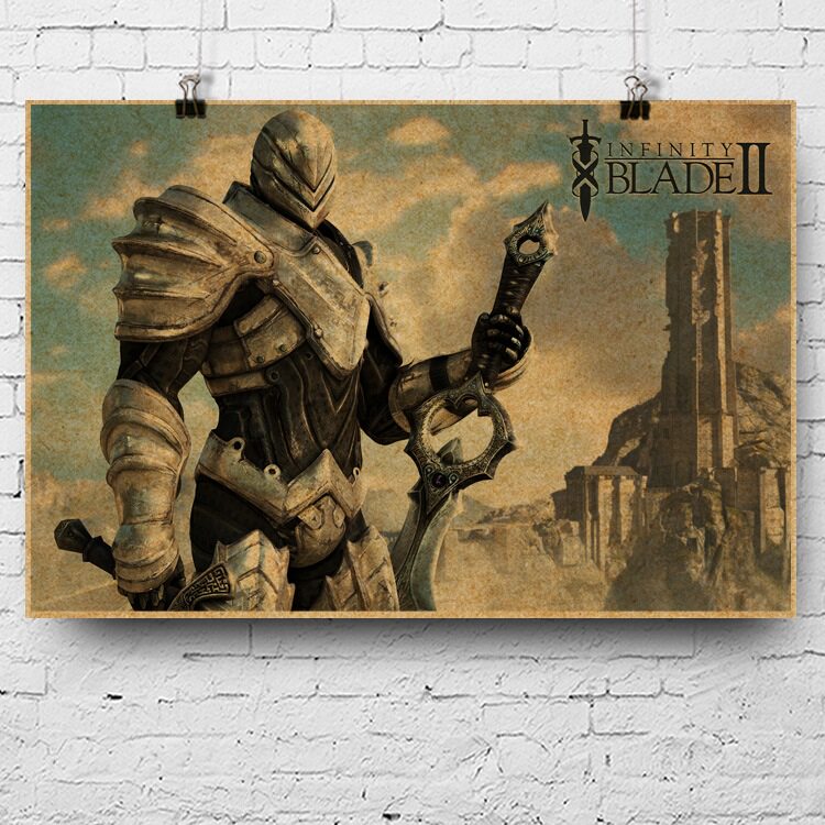 Endless Sword 2 Infinity Blade ChAIR Entertainment Propaganda Painting Game Posters