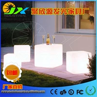 Led thanh đồ nội thất dạ quang KTV giải trí tùy chỉnh địa điểm Điều khiển từ xa đầy màu sắc phân vuông 35cm bàn quầy bar