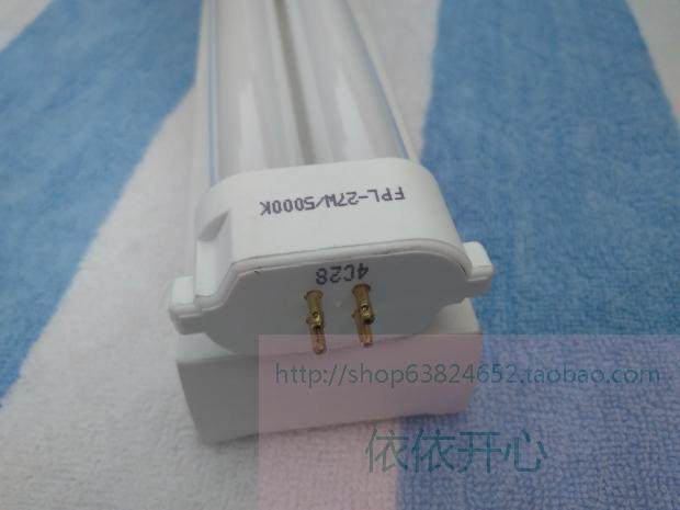 Table lamp tube 27WFPL27W5000K neutral white table lamp tube suitable for eye protection table lamp 90-220V free of mail-Taobao