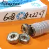 Deep groove ball miniature ball bearings 80018 608ZZ 608-2Z 2RS size 8*22*7mm Pulley