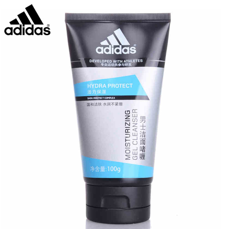 Adidas/阿迪达斯 男士活力保湿洁面啫喱100g 洁面润肤