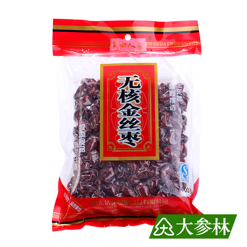 枣乡人家 无核金丝枣 大参林精选 400g