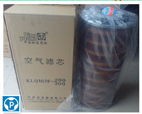 KLQ107F-200 300 suitable for Yutong bus K2550 air filter element 1109-03175