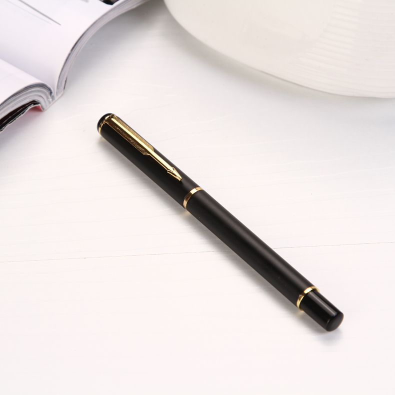 Factory direct supply student practice calligraphy metal pen business custom LOGO kids gift cheap wholesale