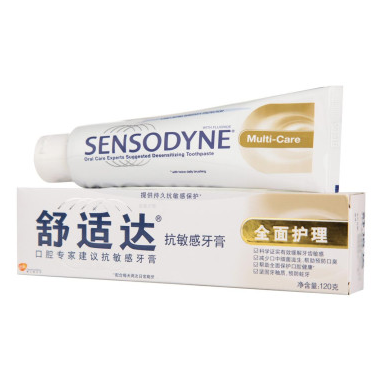 舒适达 护理抗敏感牙膏 120g 新老包装随机发货