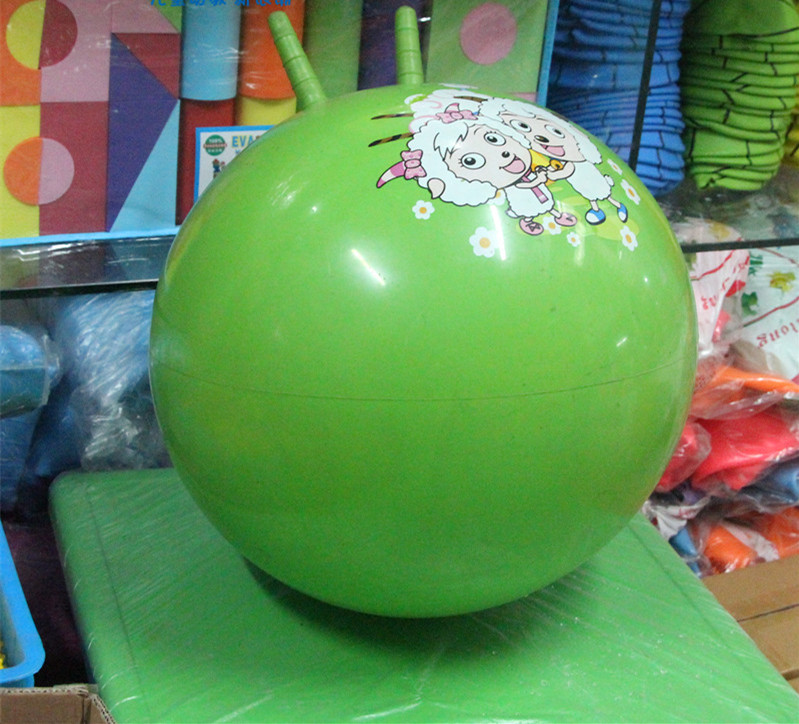 Children Toys Naughty Castle Trampoline Accessories Children's Goat Corner Balls Jump Balls Thickened Kindergarten Group Game With Balls